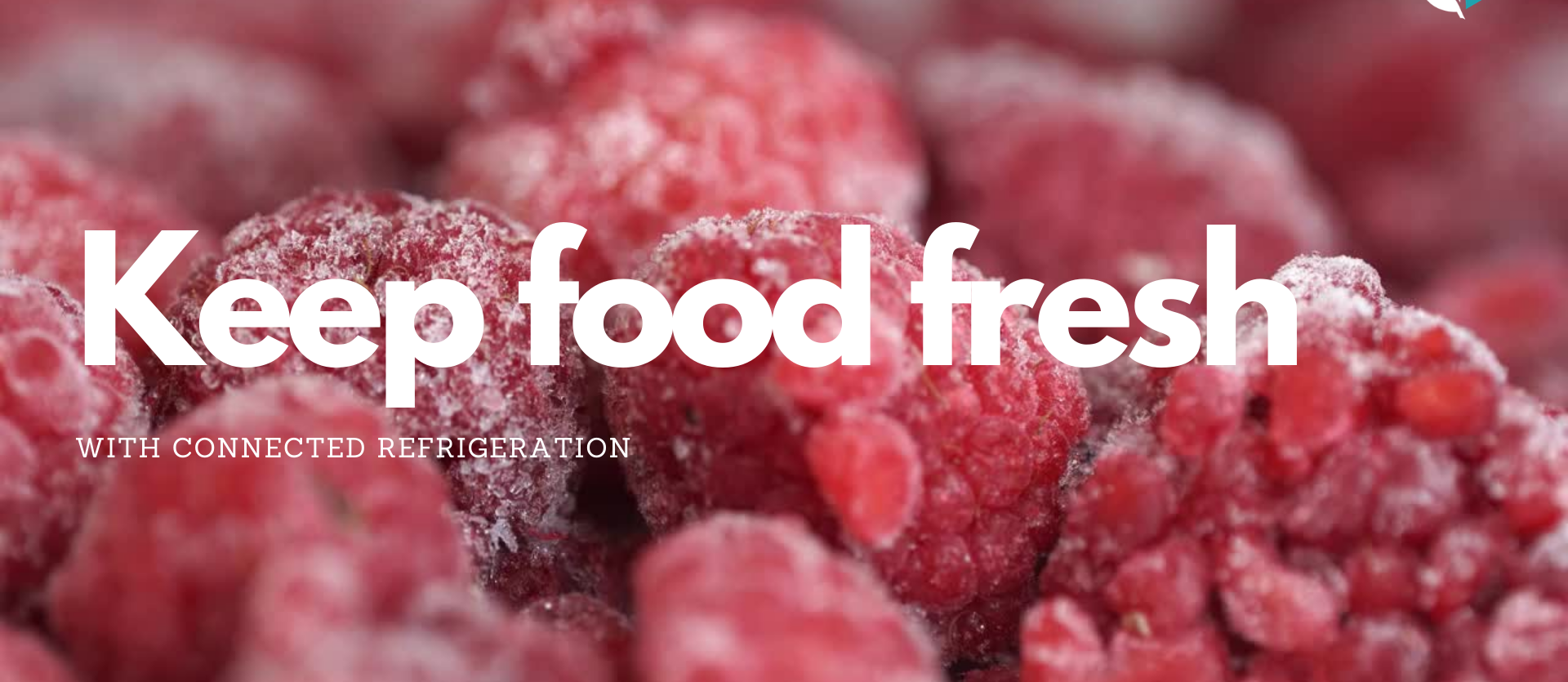 Keep food fresh connected refrigation